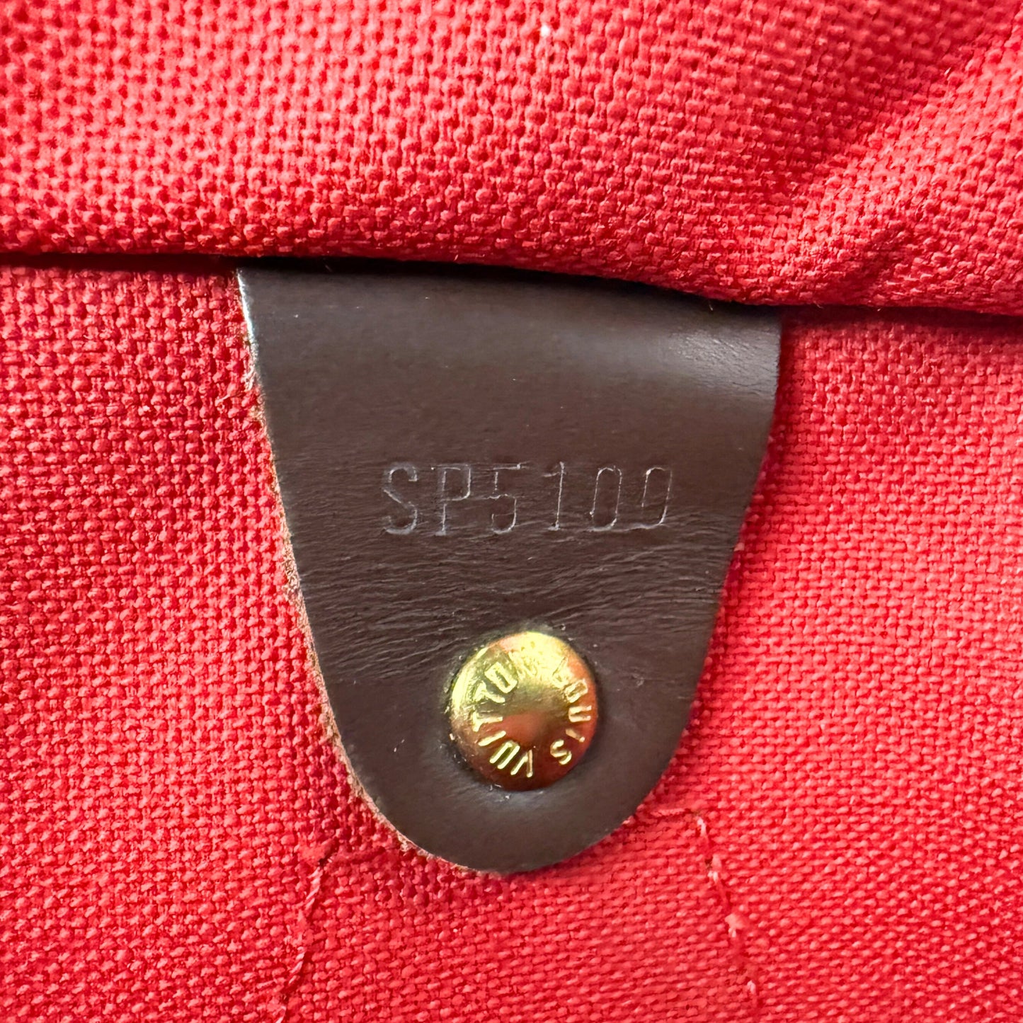 Louis Vuitton Speedy 30 Damier Ebene Canvas Braun / gut Louis Vuitton