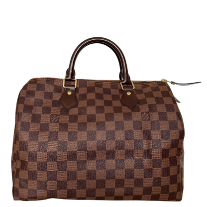 Louis Vuitton Speedy 30 Damier Ebene N41364 Braun / sehr gut Louis Vuitton