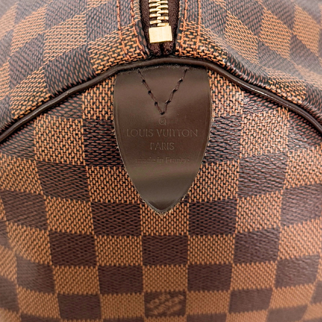 Louis Vuitton Speedy 30 Damier Ebene N41364 Braun / sehr gut Louis Vuitton