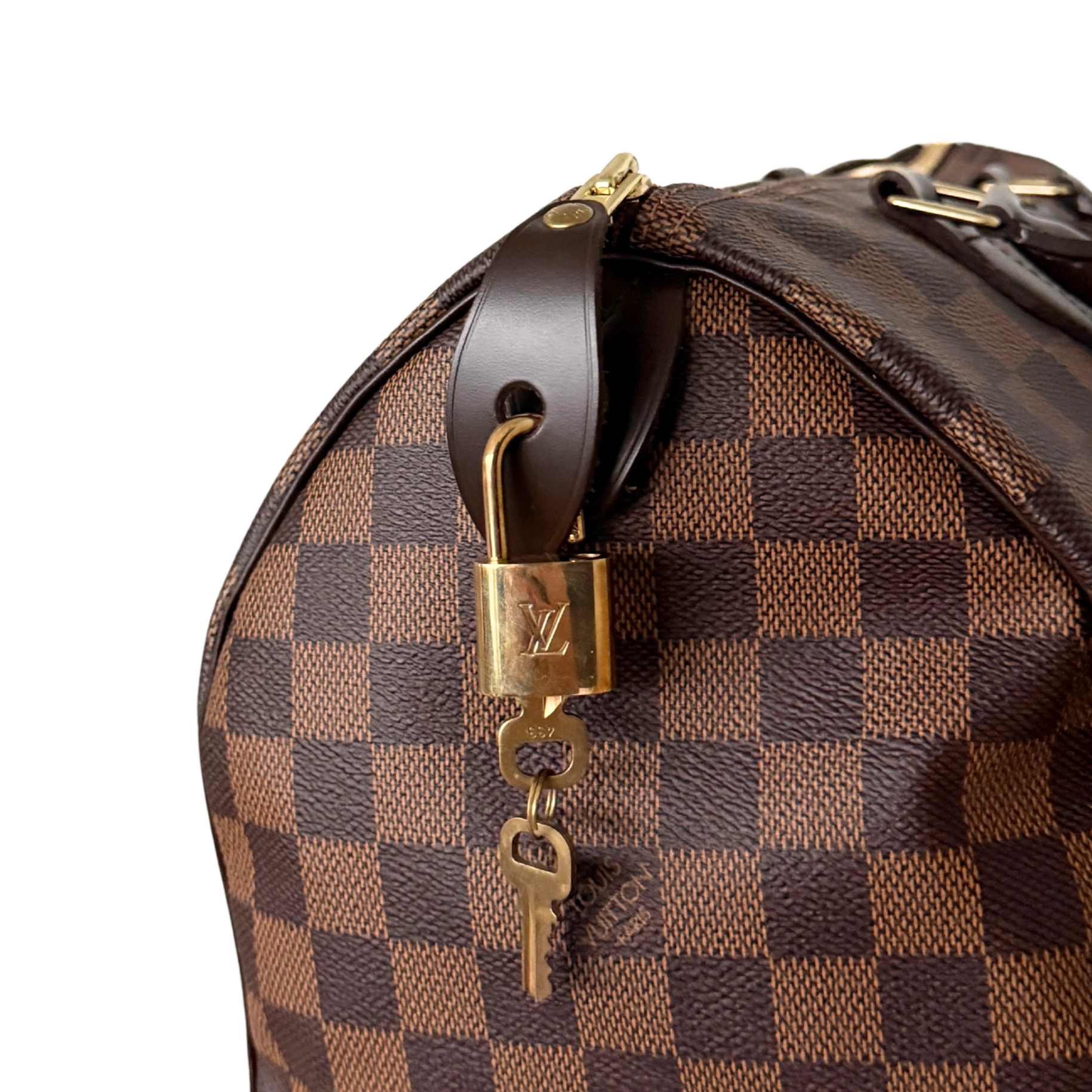 Louis Vuitton Speedy 30 Damier Ebene N41531 Braun / sehr gut Louis Vuitton