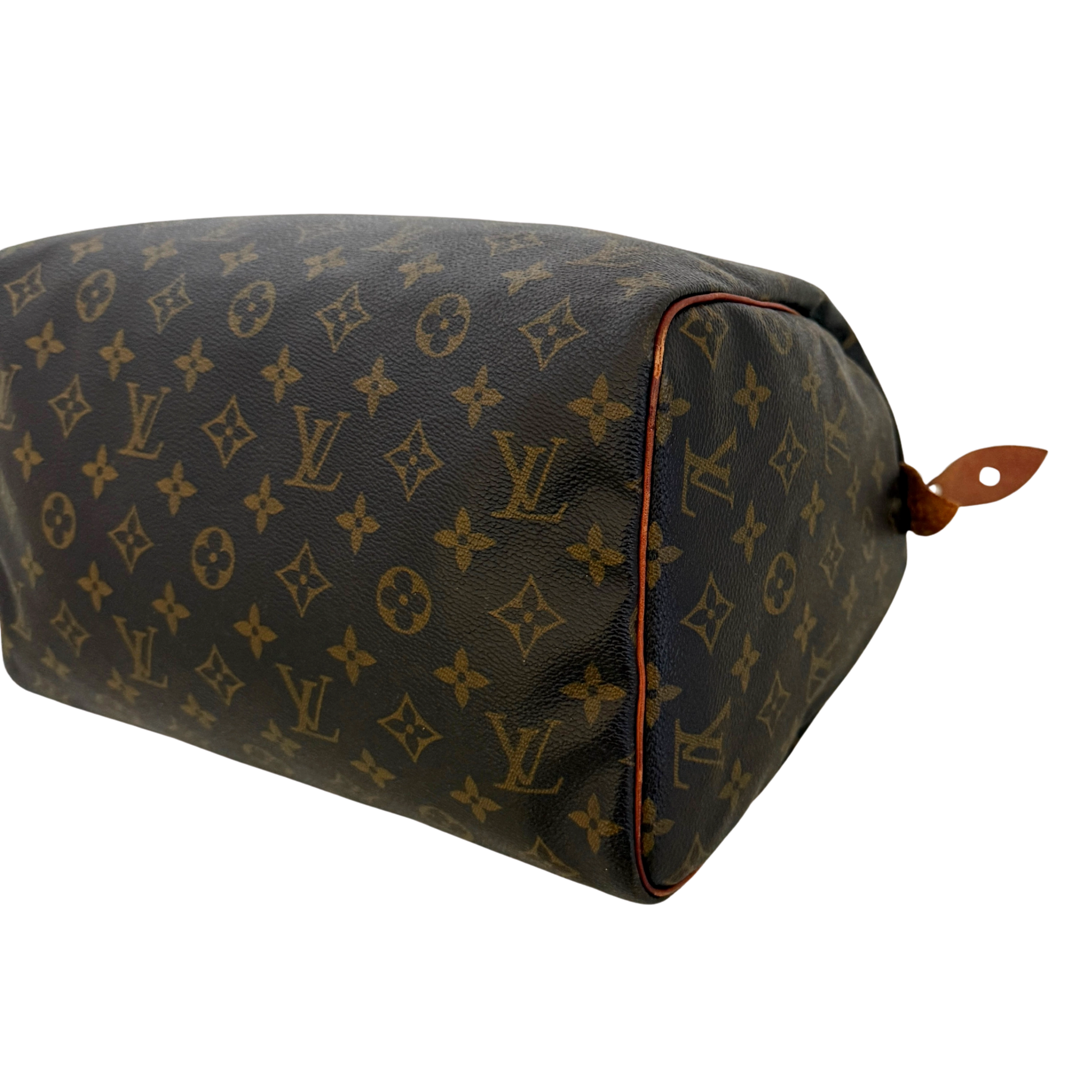 Louis Vuitton Speedy 30 Monogram Braun / akzeptabel Louis Vuitton
