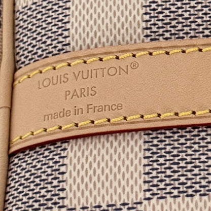 Louis Vuitton Speedy 30 mit Schulterriemen mit Schulterriemen Damier Azur Canvas N40592 Beige Fullset / neuwertig Louis Vuitton