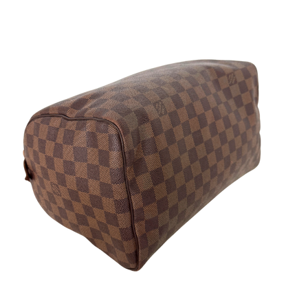 Louis Vuitton Speedy 30 Damier Ebene Canvas Braun / gut Louis Vuitton