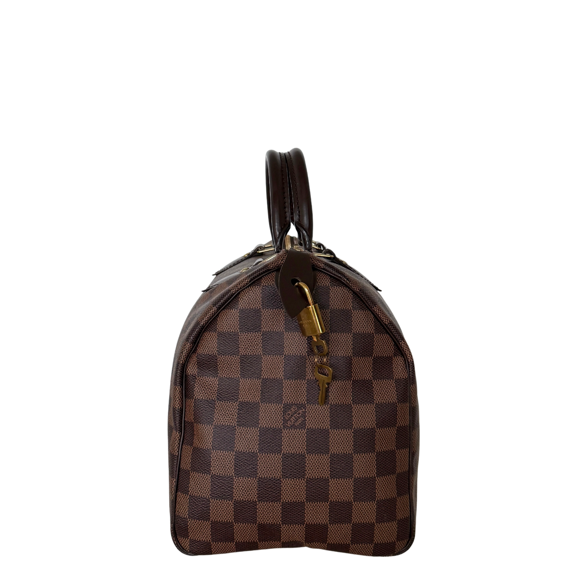 Louis Vuitton Speedy 30 Damier Ebene N41364 Braun / sehr gut Louis Vuitton