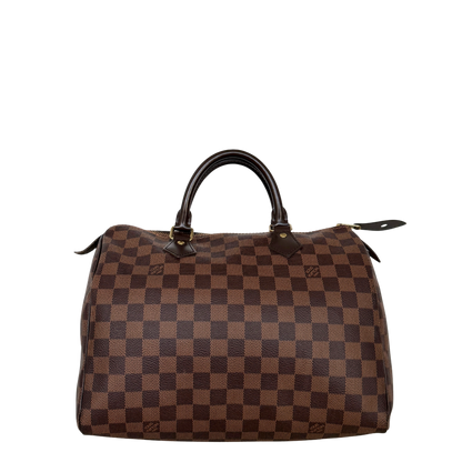 Louis Vuitton Speedy 30 Damier Ebene N41364 Braun / sehr gut Louis Vuitton