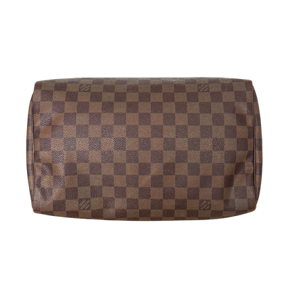 Louis Vuitton Speedy 30 Damier Ebene Canvas Braun / gut Louis Vuitton