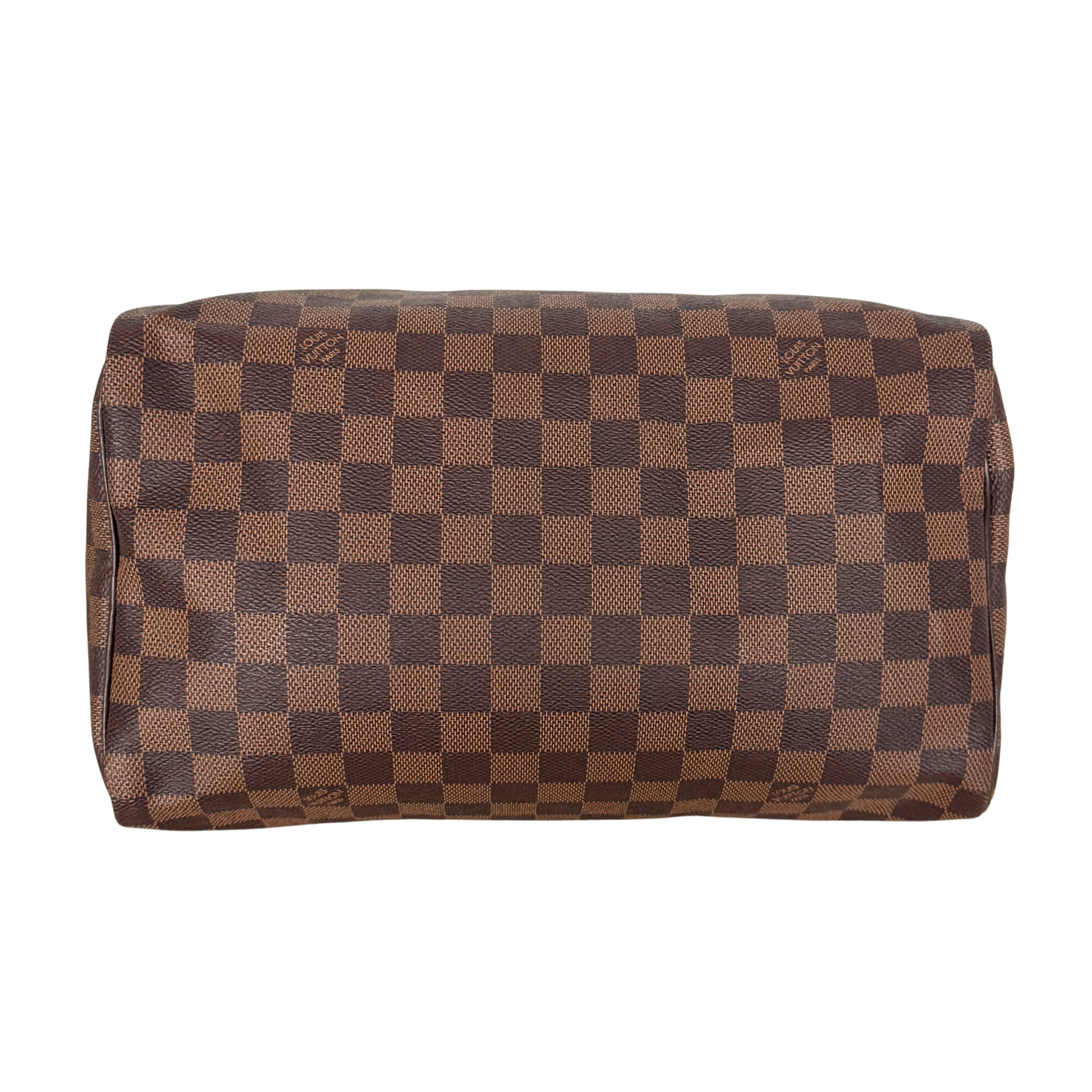 Louis Vuitton Speedy 30 Damier Ebene Braun / sehr gut Louis Vuitton