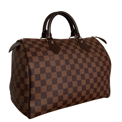 Louis Vuitton Speedy 30 Damier Ebene N41531 Braun / sehr gut Louis Vuitton