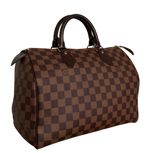 Louis Vuitton Speedy 30 Damier Ebene N41531 Braun / sehr gut Louis Vuitton