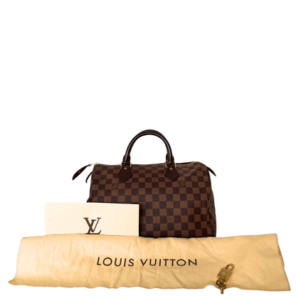 Louis Vuitton Speedy 30 Damier Ebene N41531 Braun / sehr gut Louis Vuitton