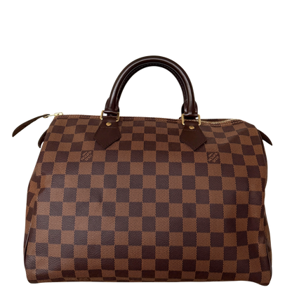 Louis Vuitton Speedy 30 Damier Ebene N41531 Braun / sehr gut Louis Vuitton