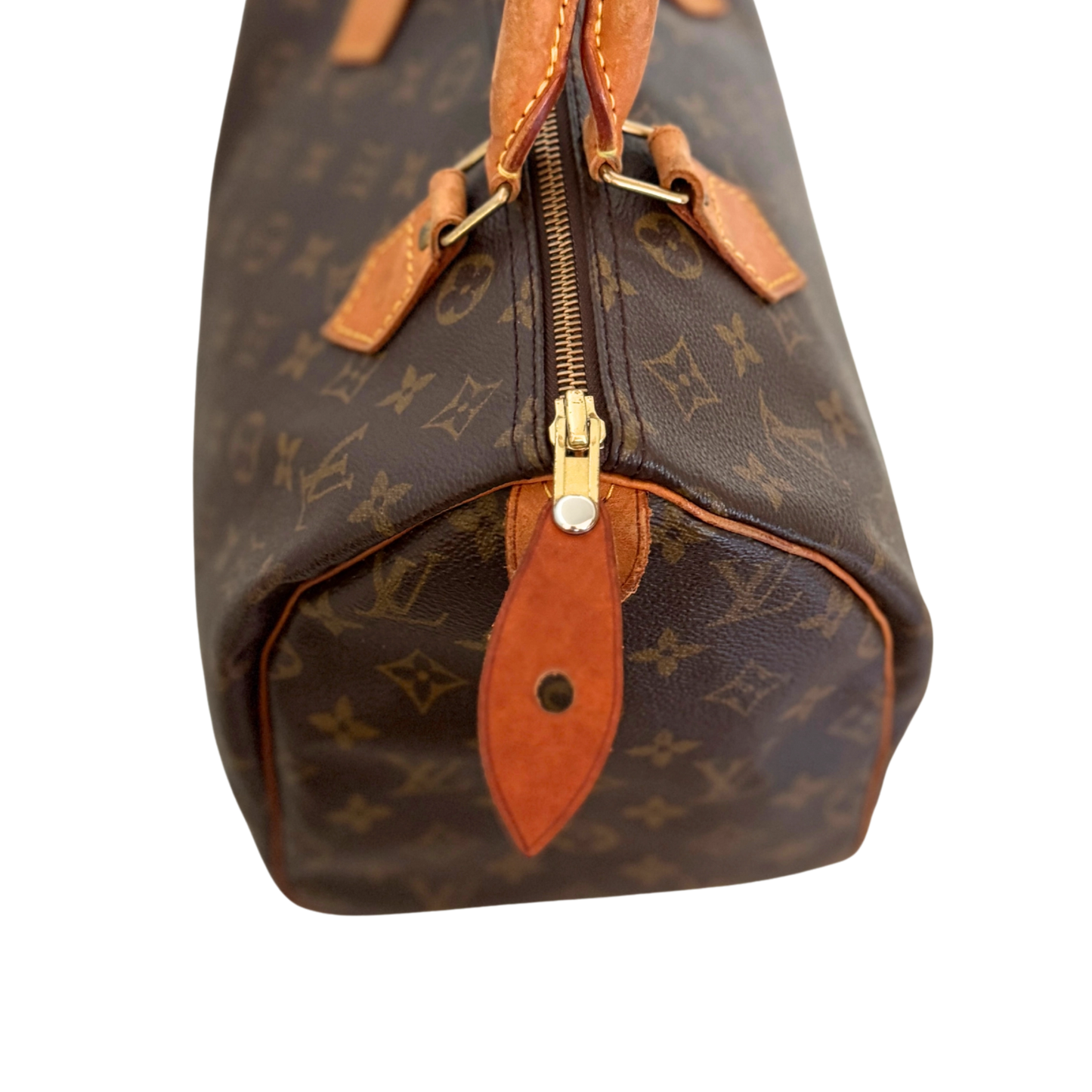 Louis Vuitton Speedy 30 Monogram Braun / akzeptabel Louis Vuitton