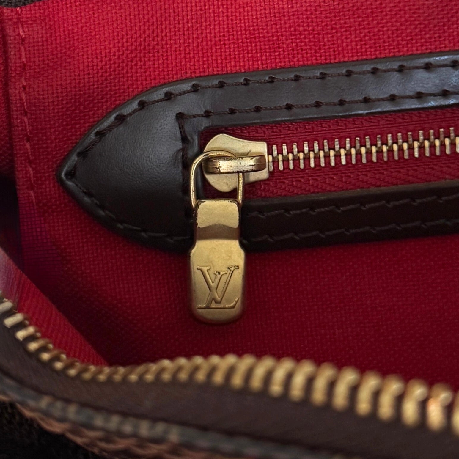 Louis Vuitton Speedy 30 Damier Ebene N41364 Braun / sehr gut Louis Vuitton