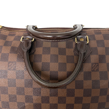 Louis Vuitton Speedy 30 Damier Ebene Canvas Braun / gut Louis Vuitton