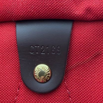 Louis Vuitton Speedy 35 Damier Ebene Bandouliere N41366 / gut Louis Vuitton