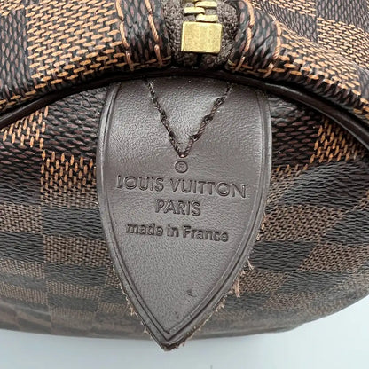 Louis Vuitton Speedy 35 Damier Ebene Canvas N41363 Fullset / sehr gut Louis Vuitton