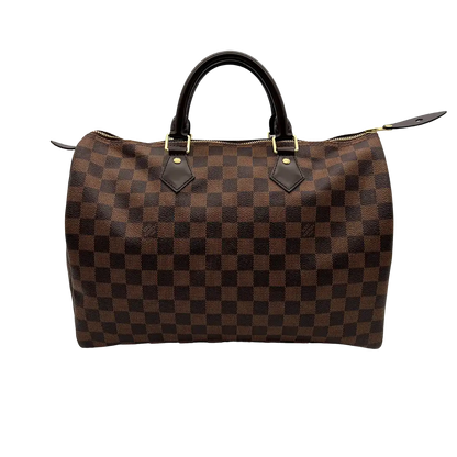 Louis Vuitton Speedy 35 Damier Ebene Canvas N41363 Fullset / sehr gut Louis Vuitton