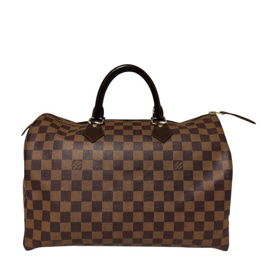 Louis Vuitton Speedy 35 Damier Ebene Canvas N41523 2012 / gut Louis Vuitton