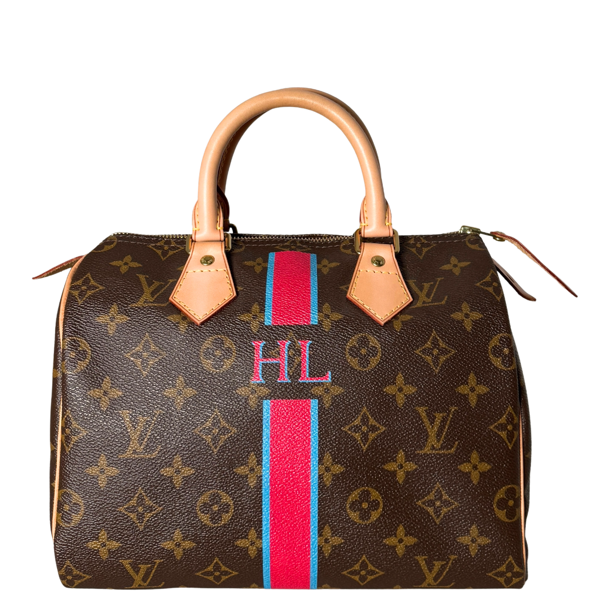 Louis Vuitton Speedy 25 Mon Monogram HL Braun / sehr gut