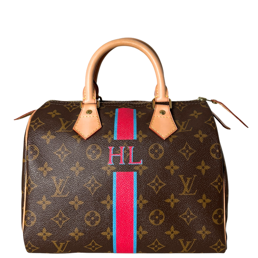 Louis Vuitton Speedy 25 Mon Monogram HL Braun / sehr gut