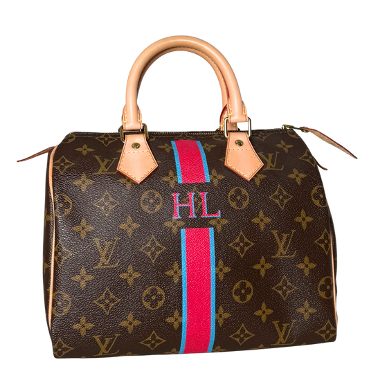 Louis Vuitton Speedy 25 Mon Monogram HL Braun / sehr gut
