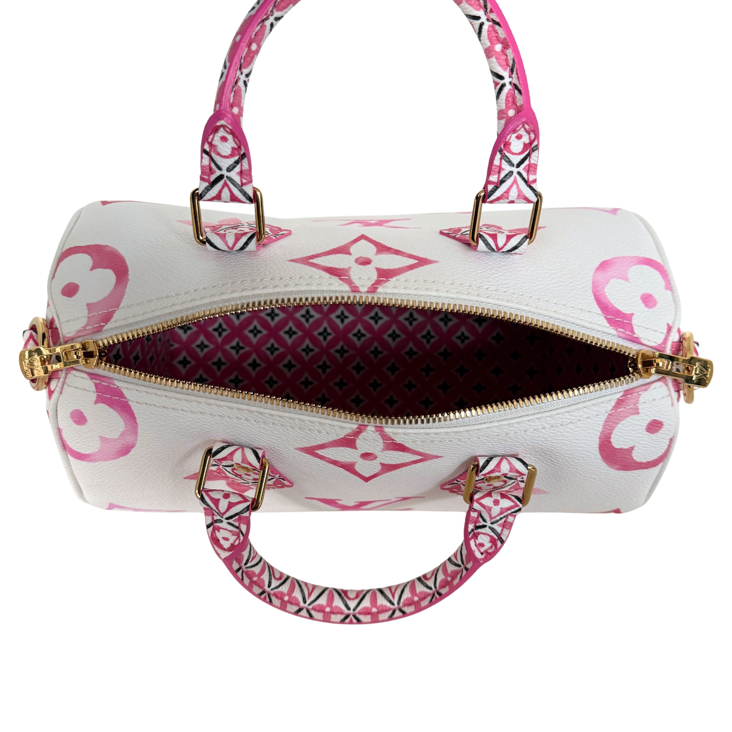 Louis Vuitton Speedy Bandoulière 25 By The Pool Limited Edition Pink / neuwertig Louis Vuitton