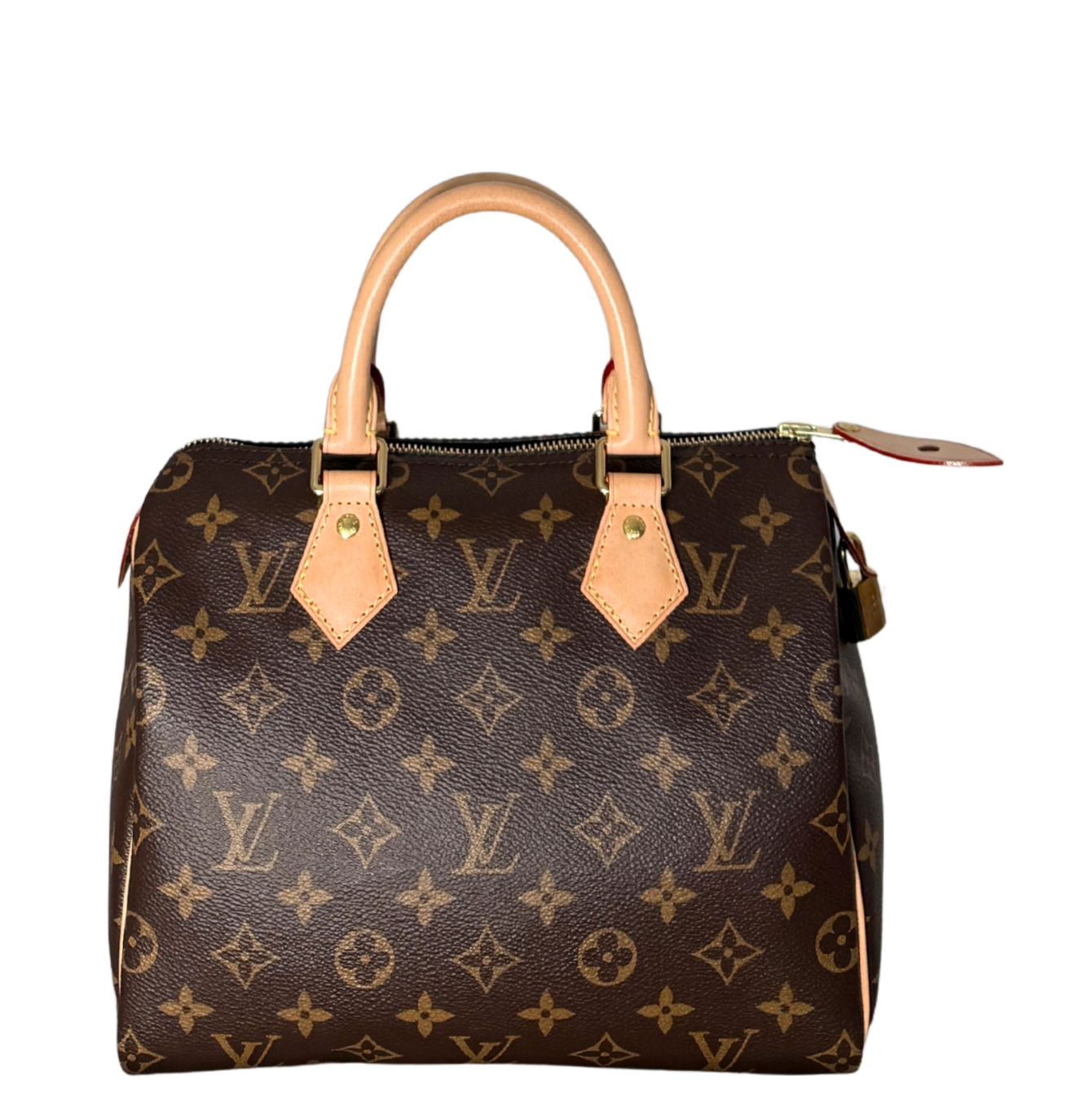 Louis Vuitton Speedy 25 Monogram Canvas Braun / sehr gut Louis Vuitton