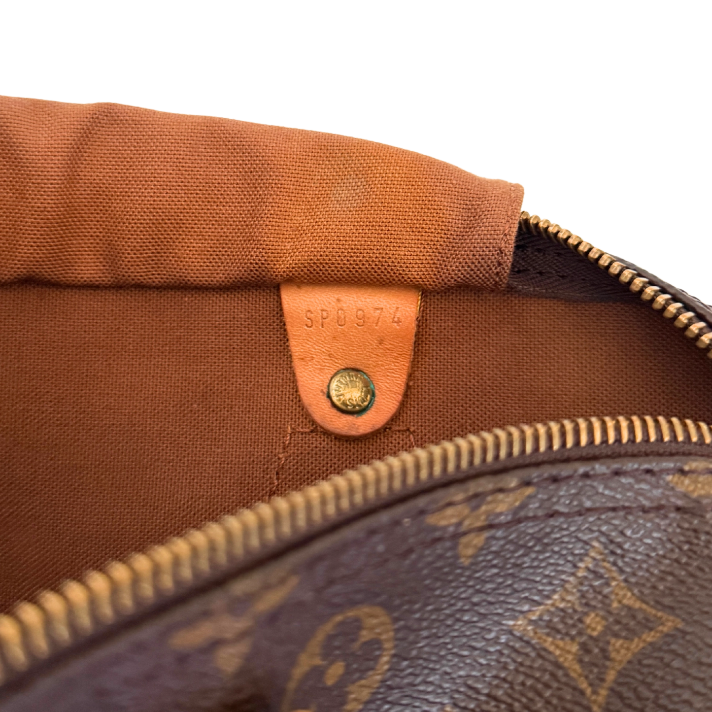 Louis Vuitton Speedy 30 Monogram Braun / akzeptabel Louis Vuitton