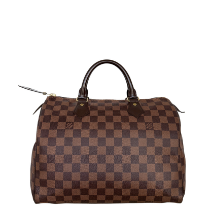 Louis Vuitton Speedy 30 Damier Ebene N41364 Braun / sehr gut Louis Vuitton