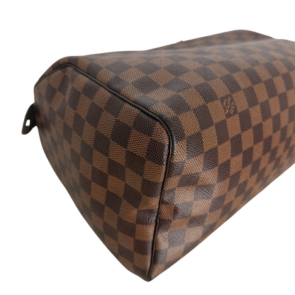 Louis Vuitton Speedy 30 Damier Ebene N41364 Braun / sehr gut Louis Vuitton
