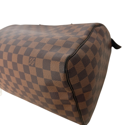 Louis Vuitton Speedy 30 Damier Ebene N41364 Braun / sehr gut Louis Vuitton
