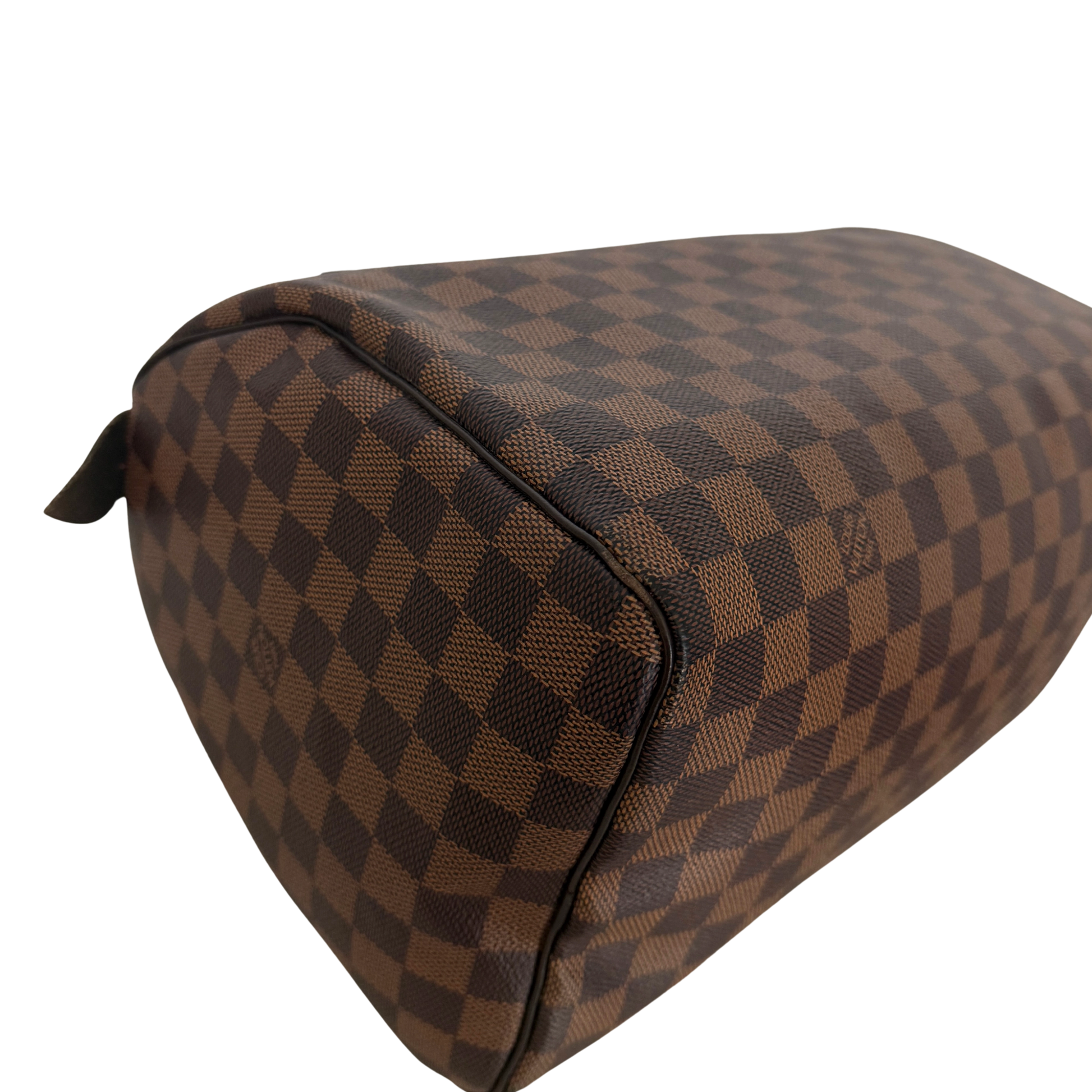 Louis Vuitton Speedy 30 Damier Ebene N41364 Braun / sehr gut Louis Vuitton