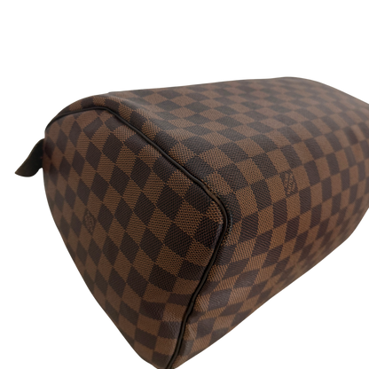 Louis Vuitton Speedy 30 Damier Ebene N41364 Braun / sehr gut Louis Vuitton