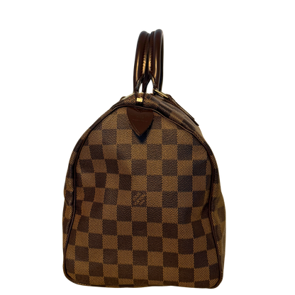 Louis Vuitton Speedy 30 Damier Ebene Braun / sehr gut