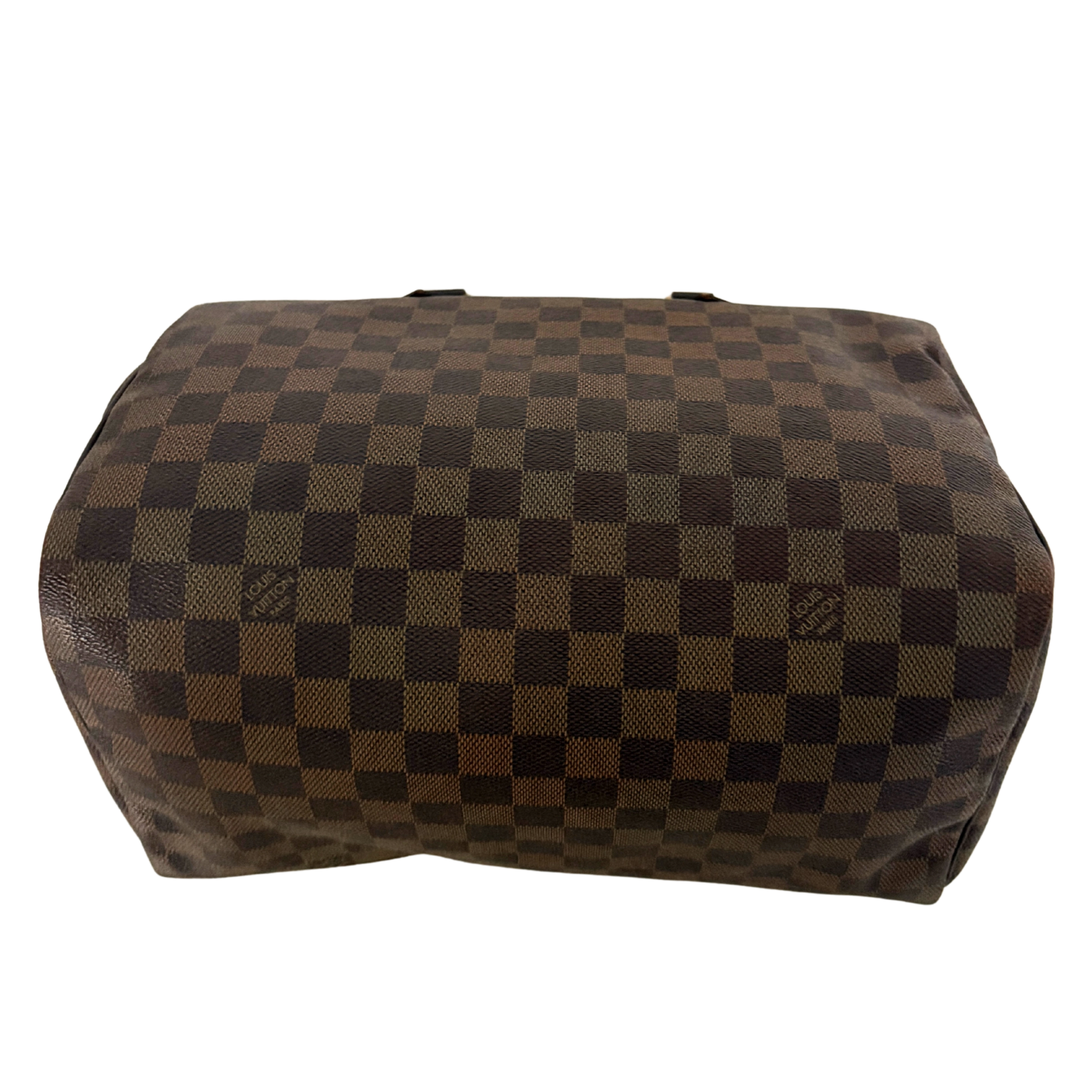 Louis Vuitton Speedy 30 Damier Ebene Canvas Braun / gut Louis Vuitton