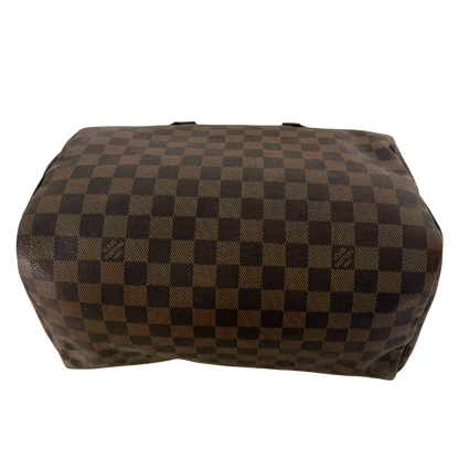 Louis Vuitton Speedy 30 Damier Ebene Canvas Braun / gut Louis Vuitton