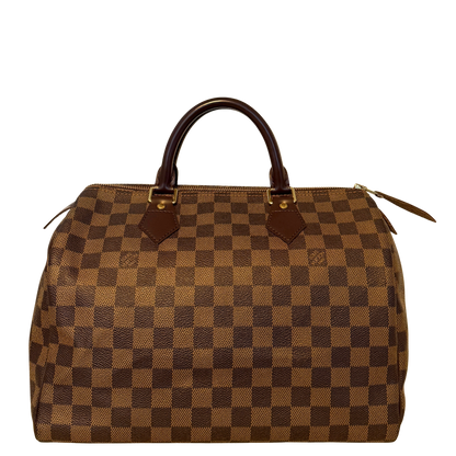 Louis Vuitton Speedy 30 Damier Ebene Braun / sehr gut