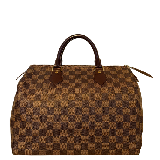 Louis Vuitton Speedy 30 Damier Ebene Braun / sehr gut