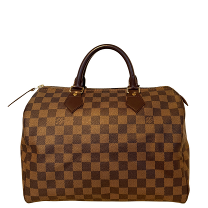 Louis Vuitton Speedy 30 Damier Ebene Braun / sehr gut