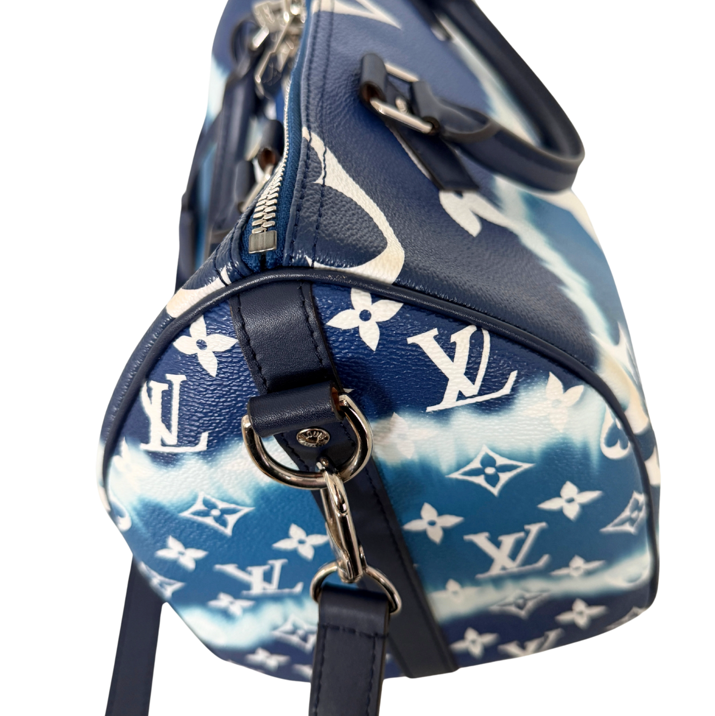 Louis Vuitton LV Escale Speedy 30 Bandoulière M45146 Blau / sehr gut Louis Vuitton