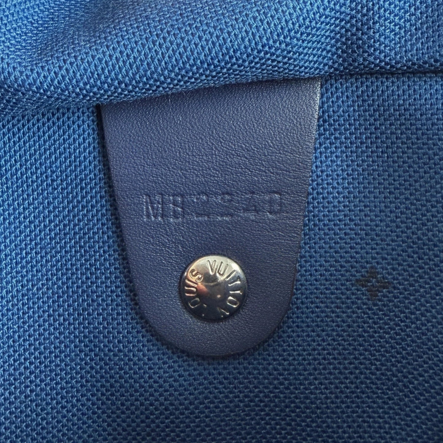 Louis Vuitton LV Escale Speedy 30 Bandoulière M45146 Blau / sehr gut Louis Vuitton