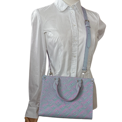 Louis Vuitton OnTheGo PM Stardust M46067 Lila Fullset / neuwertig Louis Vuitton