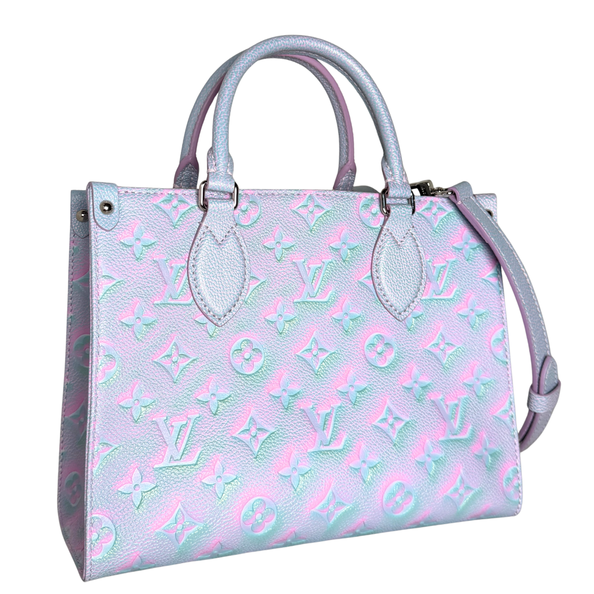 Louis Vuitton OnTheGo PM Stardust M46067 Lila Fullset / neuwertig Louis Vuitton