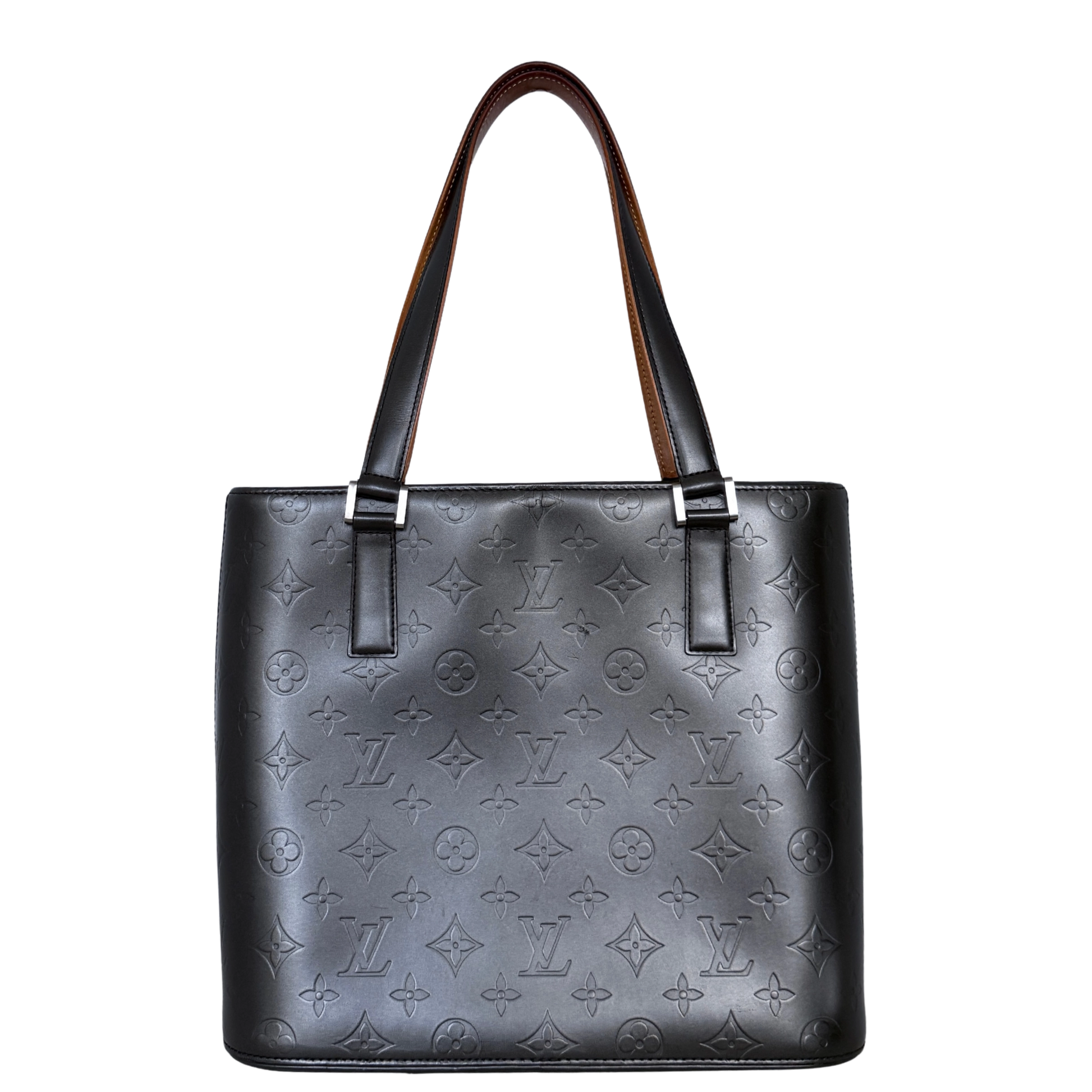 Louis Vuitton Monogram Mat Stockton M55112 Grau / sehr gut Louis Vuitton
