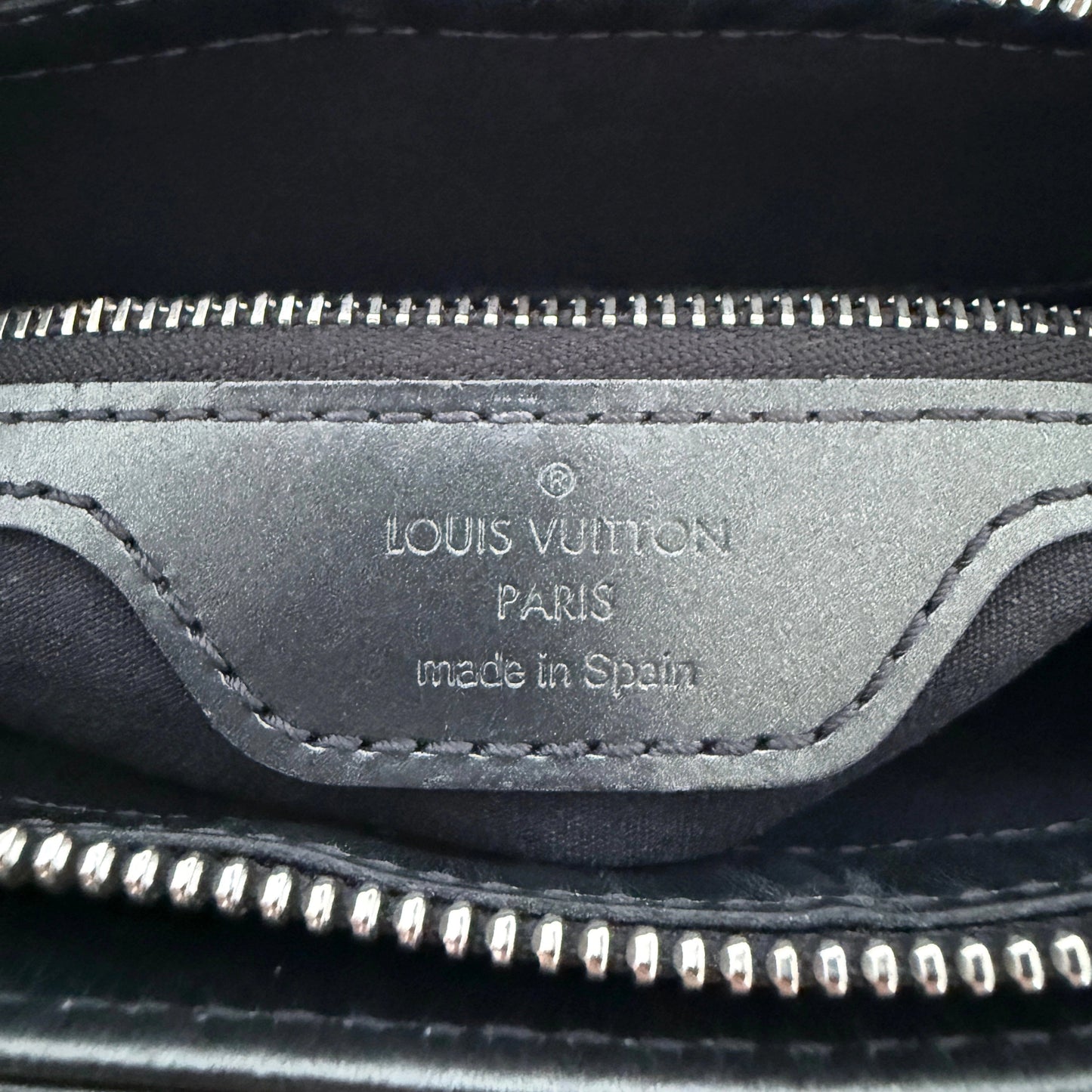 Louis Vuitton Monogram Mat Stockton M55112 Grau / sehr gut Louis Vuitton