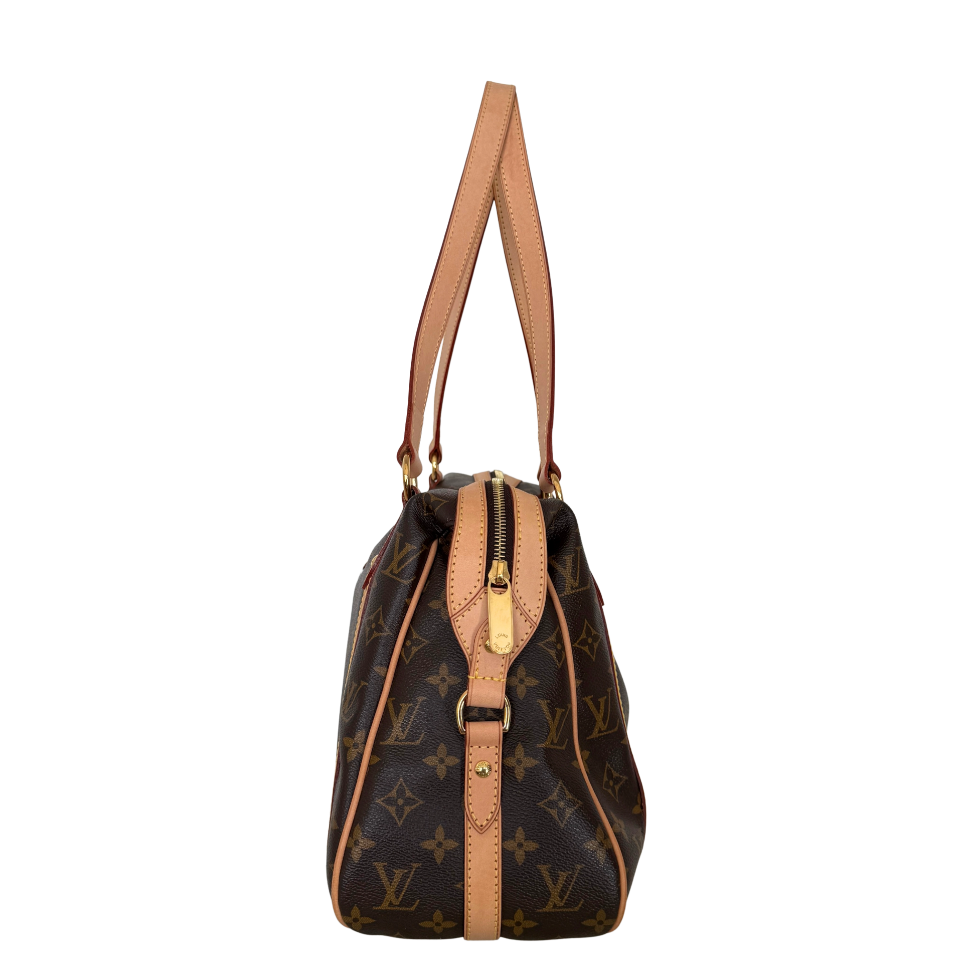 Louis Vuitton Stresa PM Monogram Canvas M51186 Braun / sehr gut Louis Vuitton