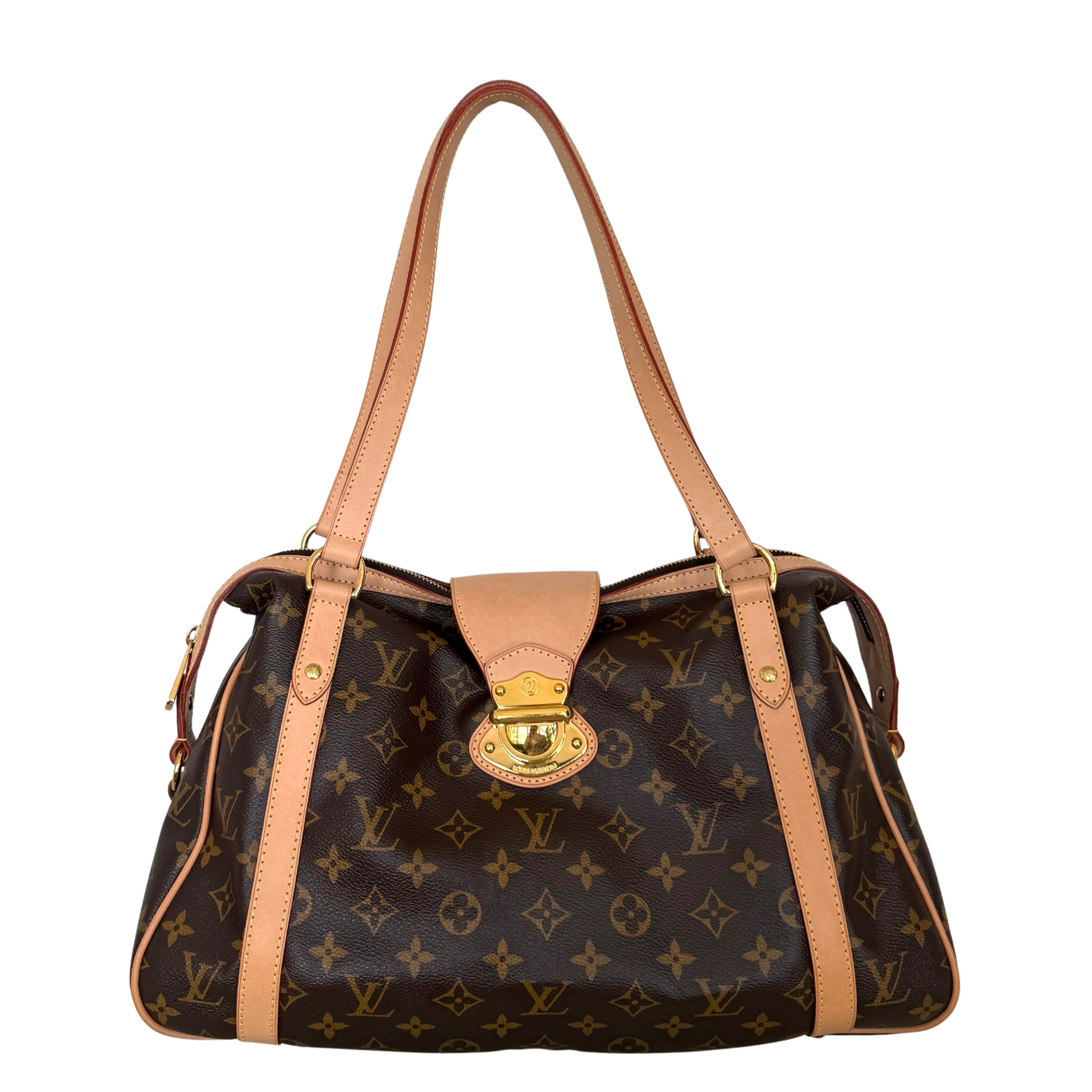 Louis Vuitton Stresa PM Monogram Canvas M51186 Braun / sehr gut Louis Vuitton