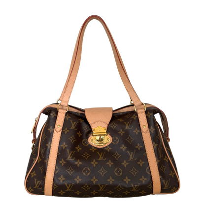 Louis Vuitton Stresa PM Monogram Canvas M51186 Braun / sehr gut Louis Vuitton