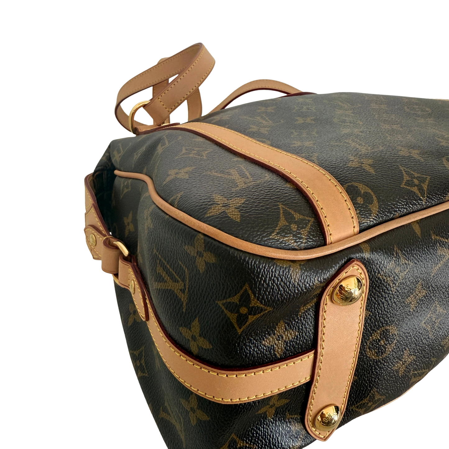Louis Vuitton Stresa PM Monogram Canvas M51186 Braun / sehr gut Louis Vuitton