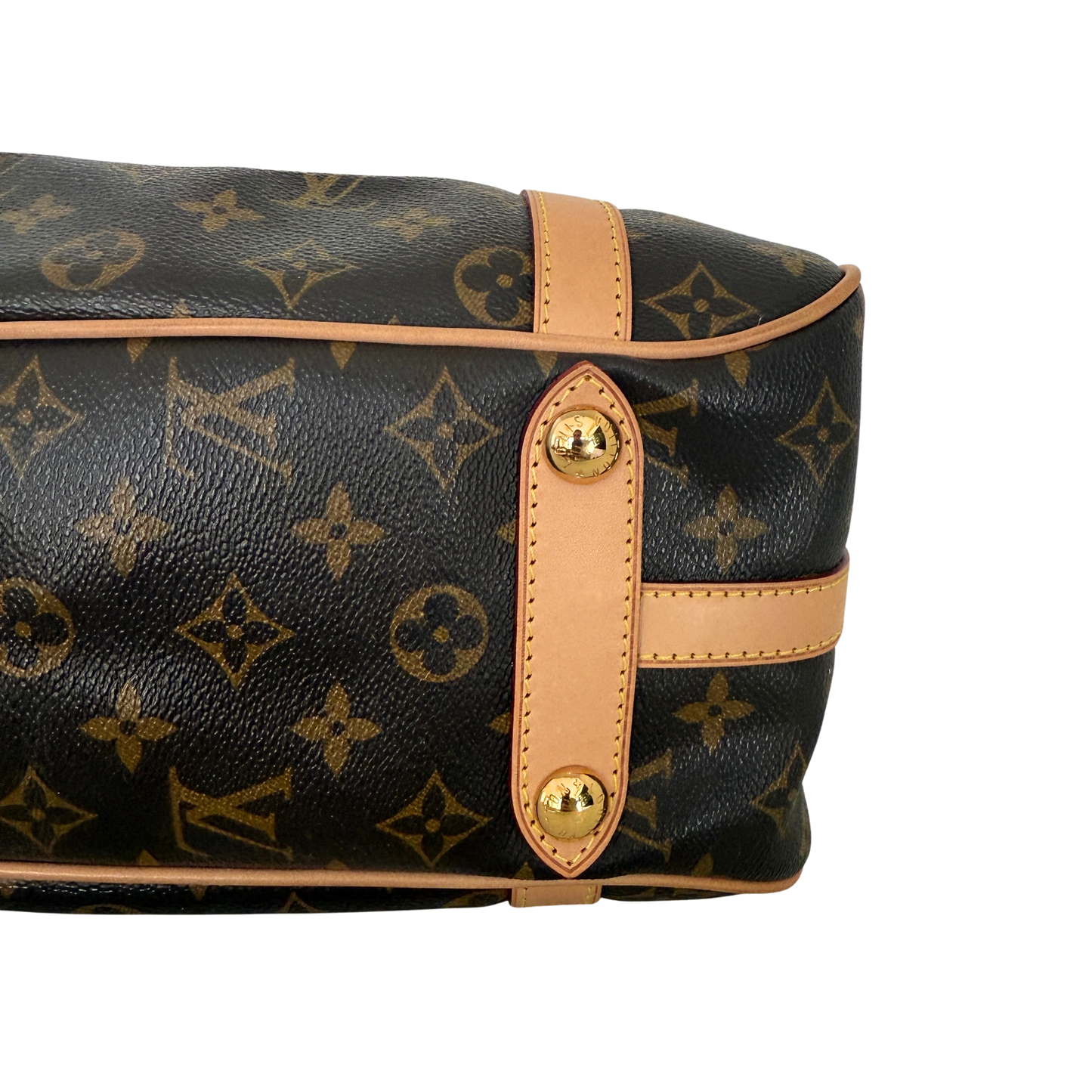 Louis Vuitton Stresa PM Monogram Canvas M51186 Braun / sehr gut Louis Vuitton